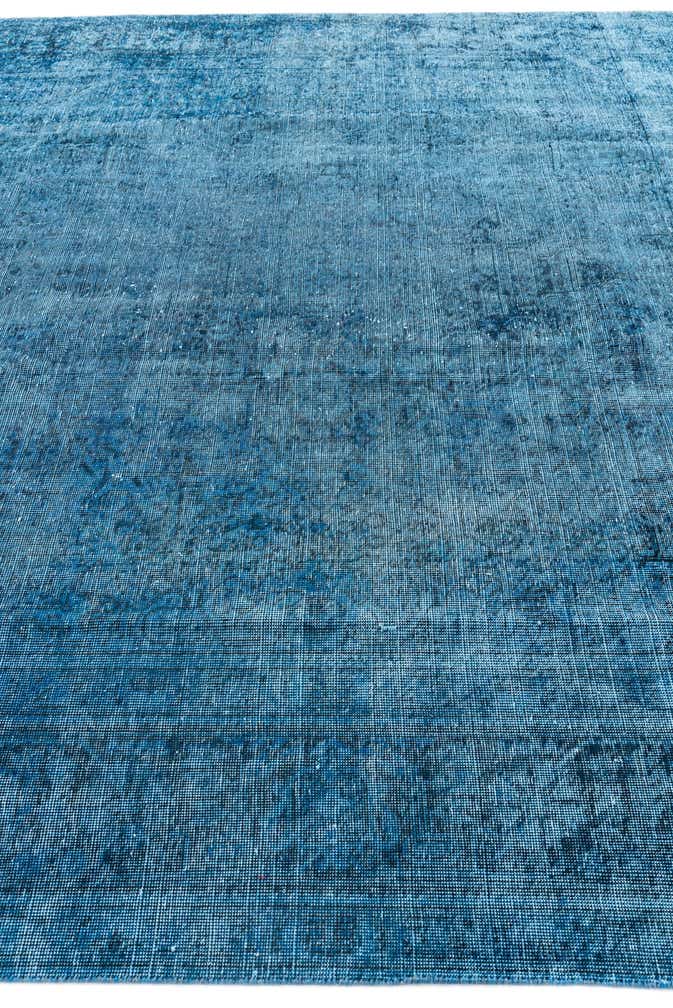 9' 1 x 12' 7 Hand Knotted Ultra Vintage Persian Wool Rug