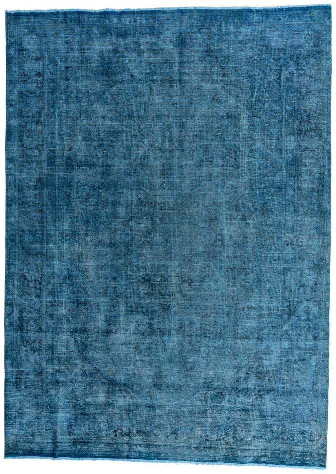 Detail image of 9' 1 x 12' 7 Hand Knotted Ultra Vintage Persian Wool Rug