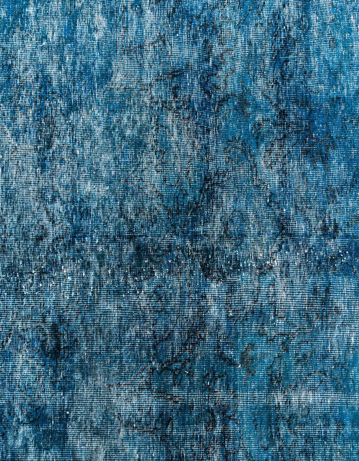 Detail image of 9' 10 x 13'  Hand Knotted Ultra Vintage Persian Wool Rug