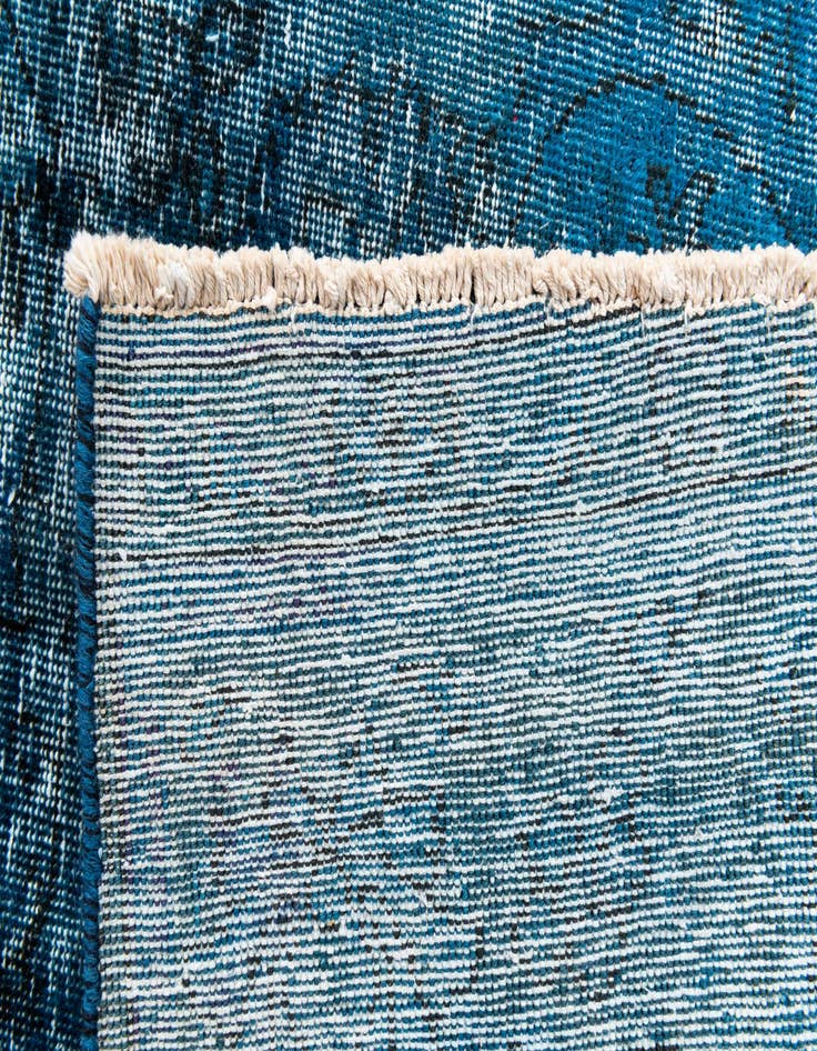 Detail image of 9' 10 x 13'  Hand Knotted Ultra Vintage Persian Wool Rug