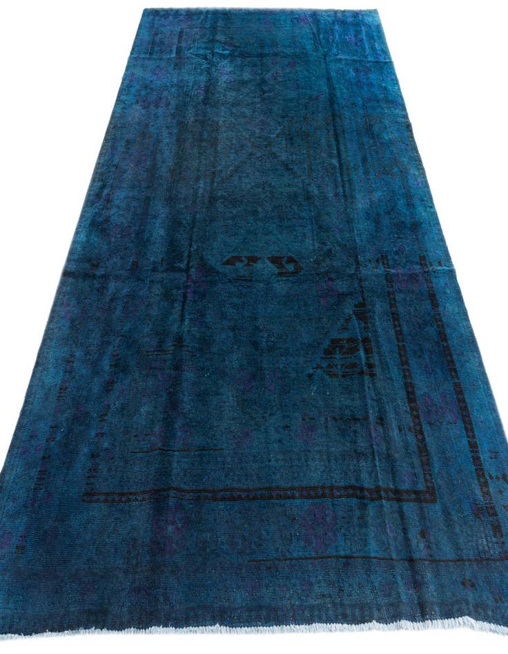 Detail image of 6' 3 x 9' 6  Hand Knotted Ultra Vintage Persian Wool Rug