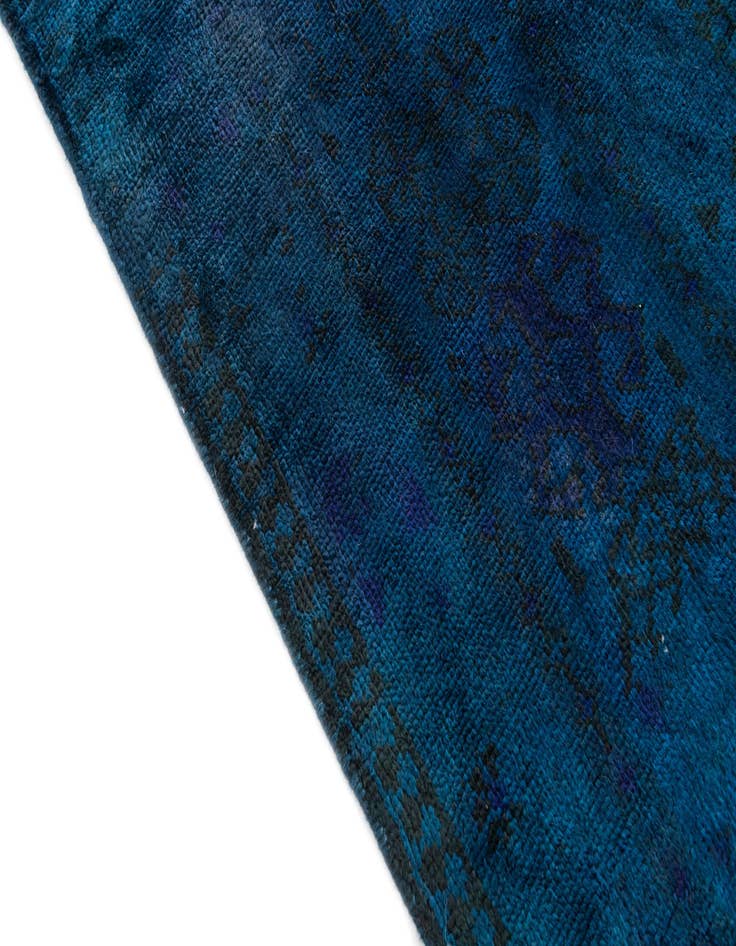 Detail image of 6' 3 x 9' 6  Hand Knotted Ultra Vintage Persian Wool Rug