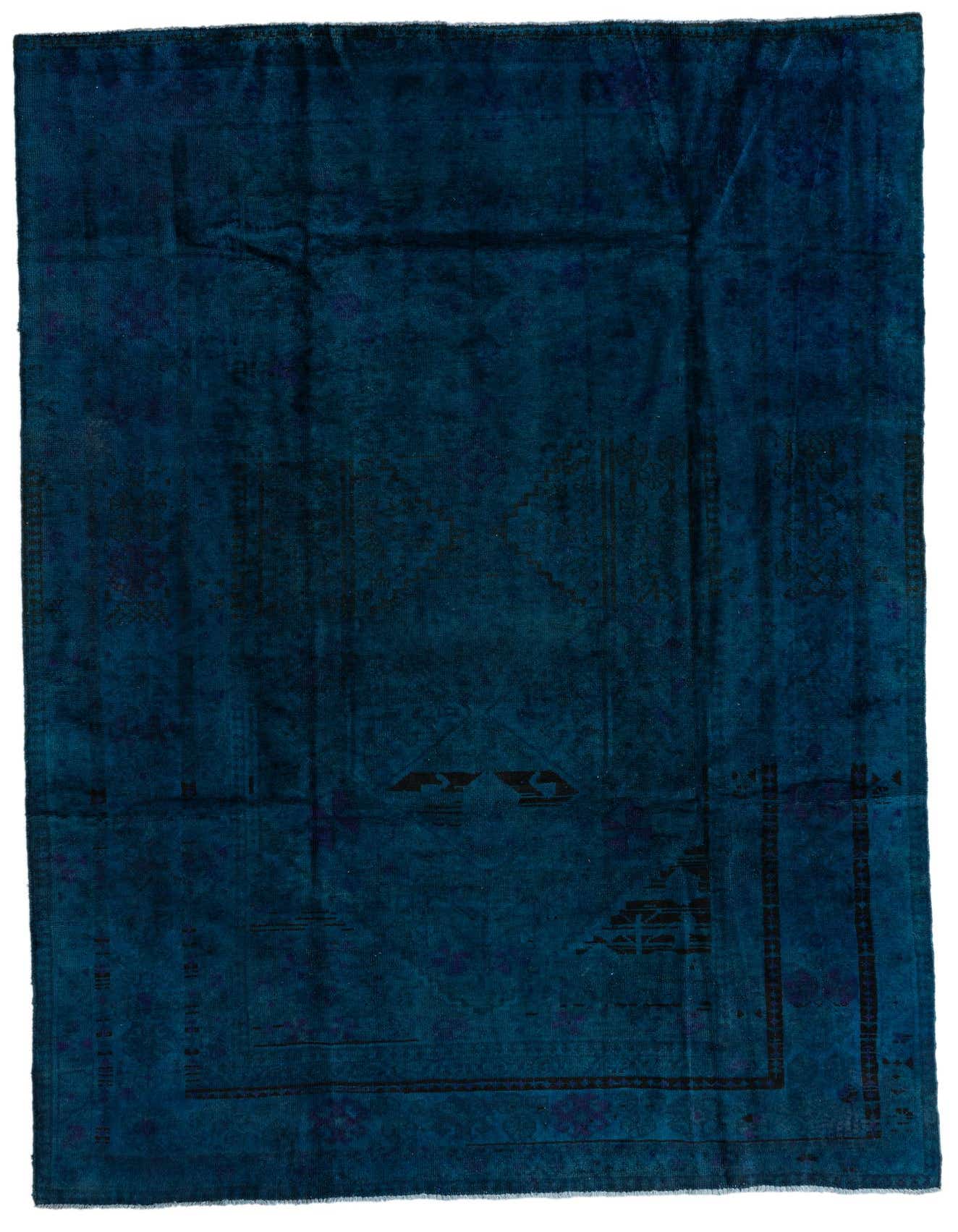 Primary image 6' 3 x 9' 6  Hand Knotted Ultra Vintage Persian Wool Rug