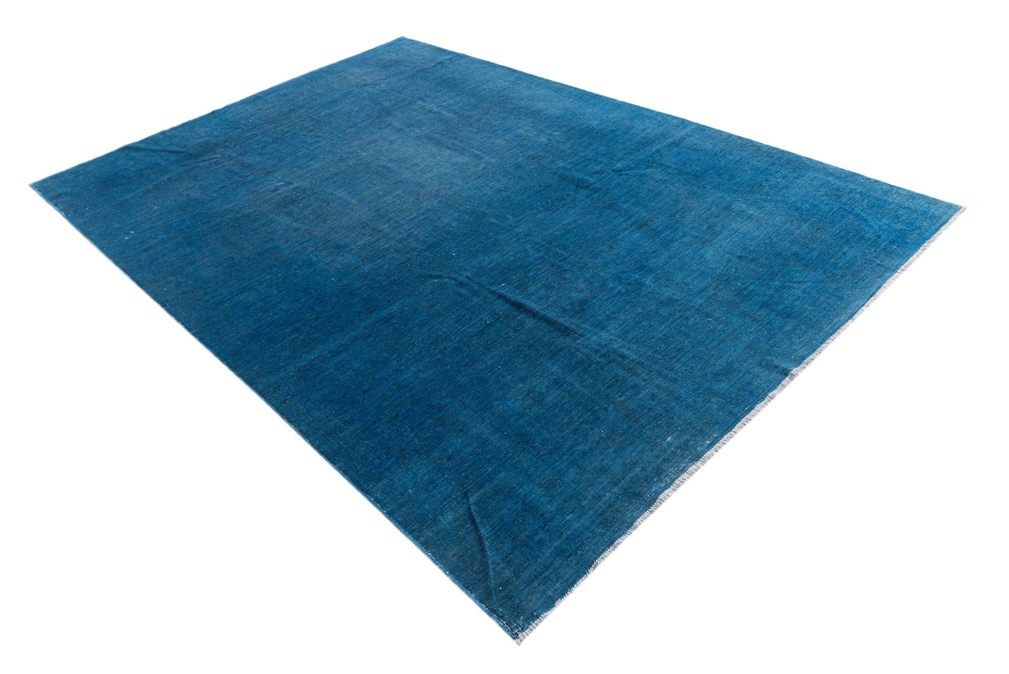 6' 6 x 9' 5 Hand Knotted Ultra Vintage Persian Wool Rug