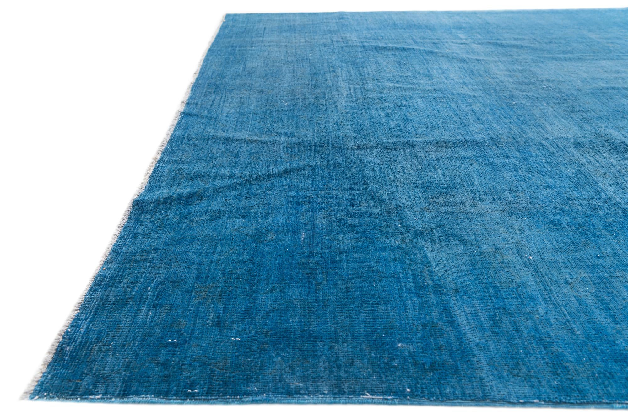 6' 6 x 9' 5 Hand Knotted Ultra Vintage Persian Wool Rug