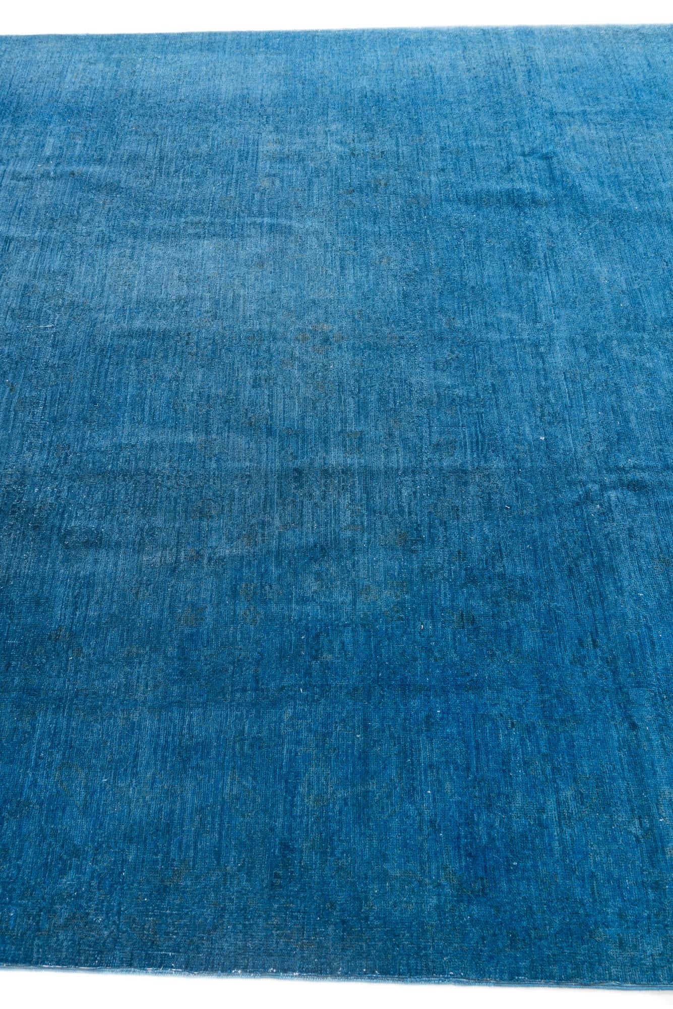 6' 6 x 9' 5 Hand Knotted Ultra Vintage Persian Wool Rug