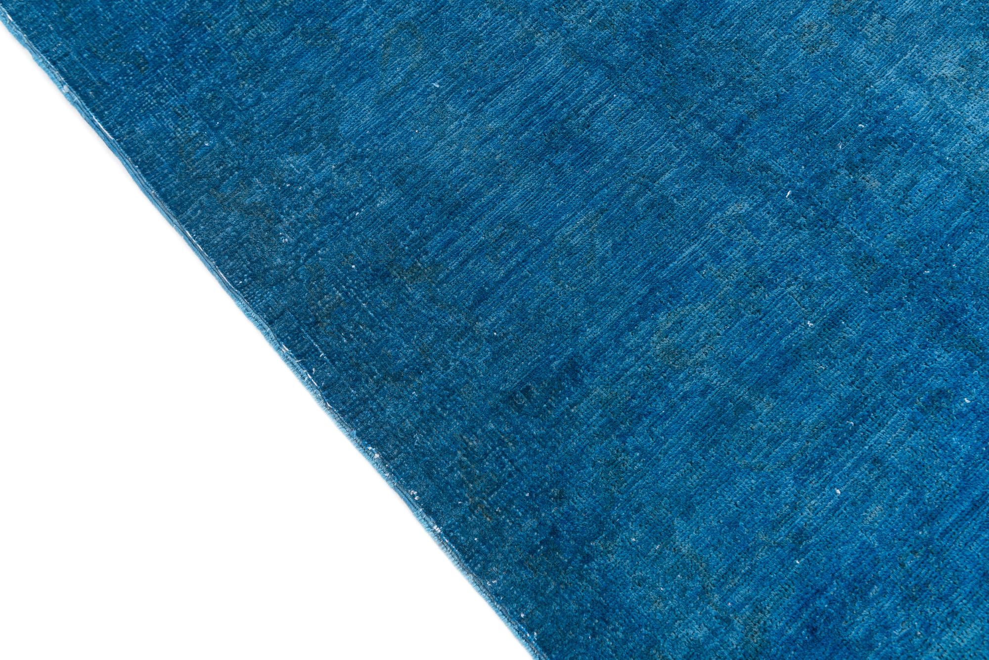 6' 6 x 9' 5 Hand Knotted Ultra Vintage Persian Wool Rug