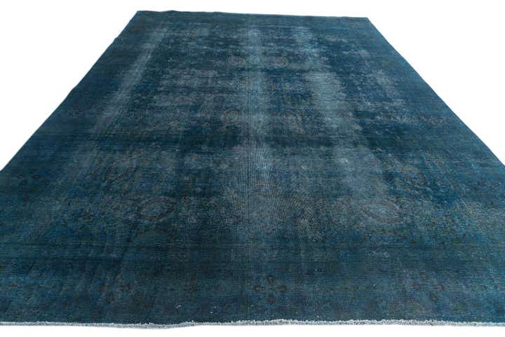 9' 2 x 12' 2 Hand Knotted Ultra Vintage Persian Wool Rug