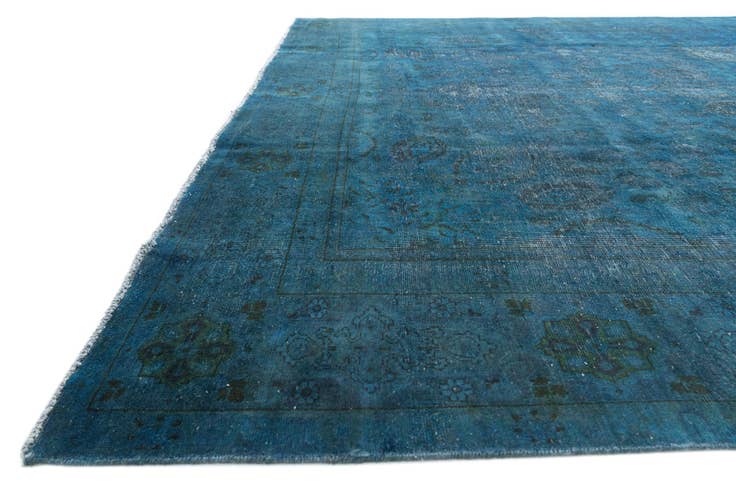 Detail image of 9' 2 x 12' 2 Hand Knotted Ultra Vintage Persian Wool Rug