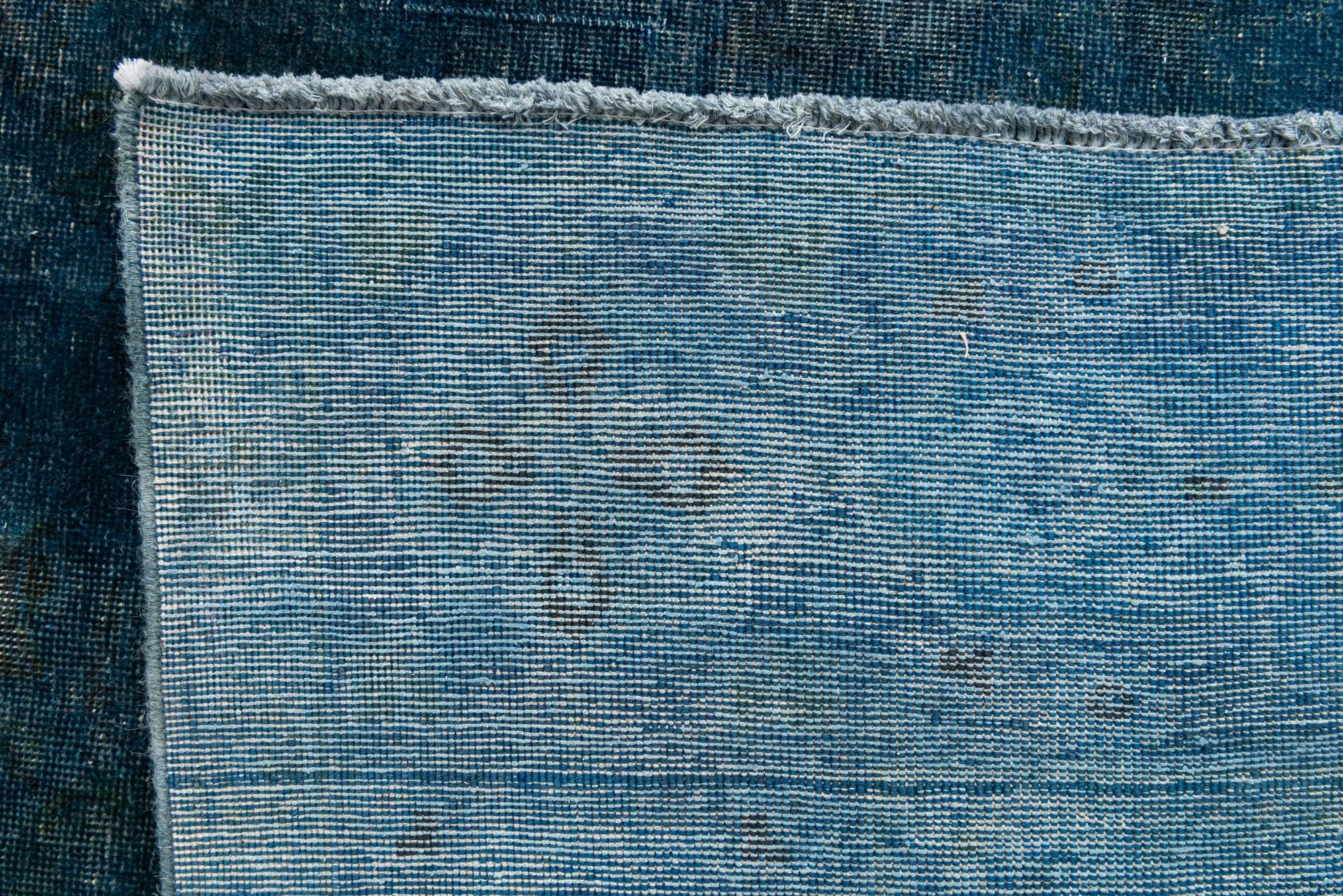 9' 2 x 12' 2 Hand Knotted Ultra Vintage Persian Wool Rug