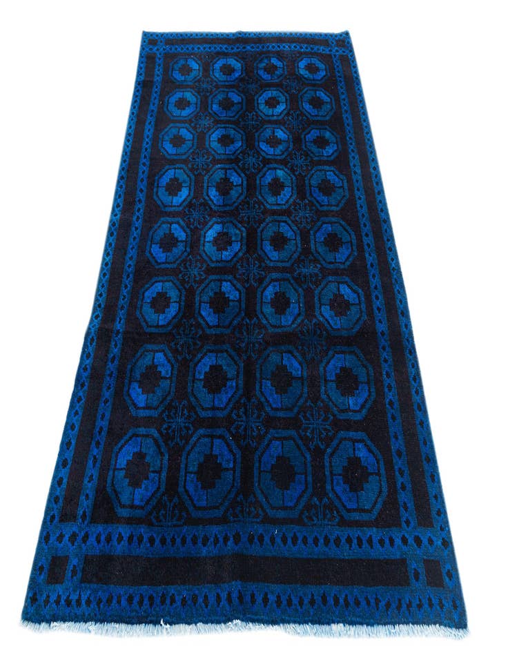 Detail image of 5' 2 x 8' 2  Hand Knotted Ultra Vintage Wool Rug