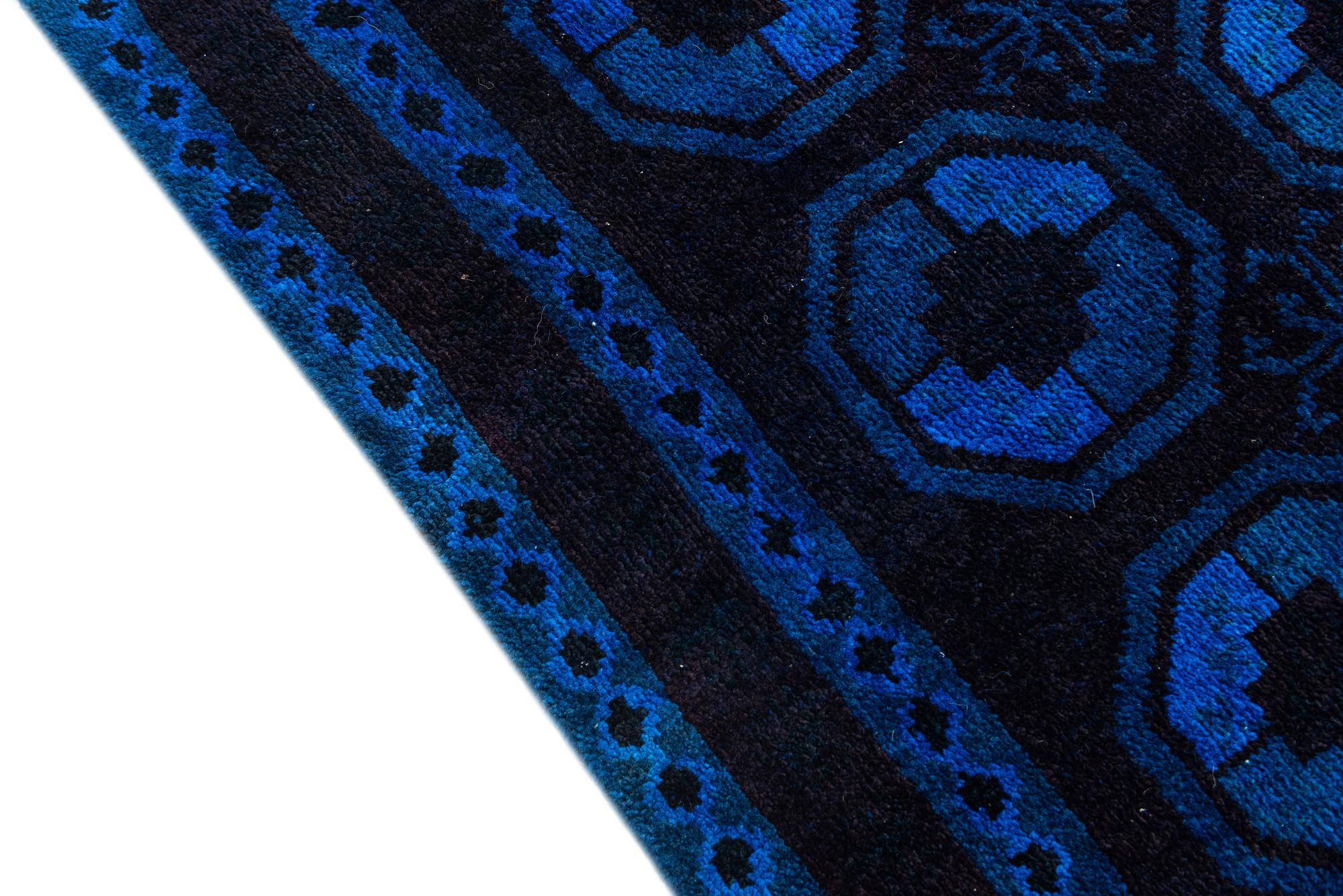 5' 2 x 8' 2 Hand Knotted Ultra Vintage Wool Rug