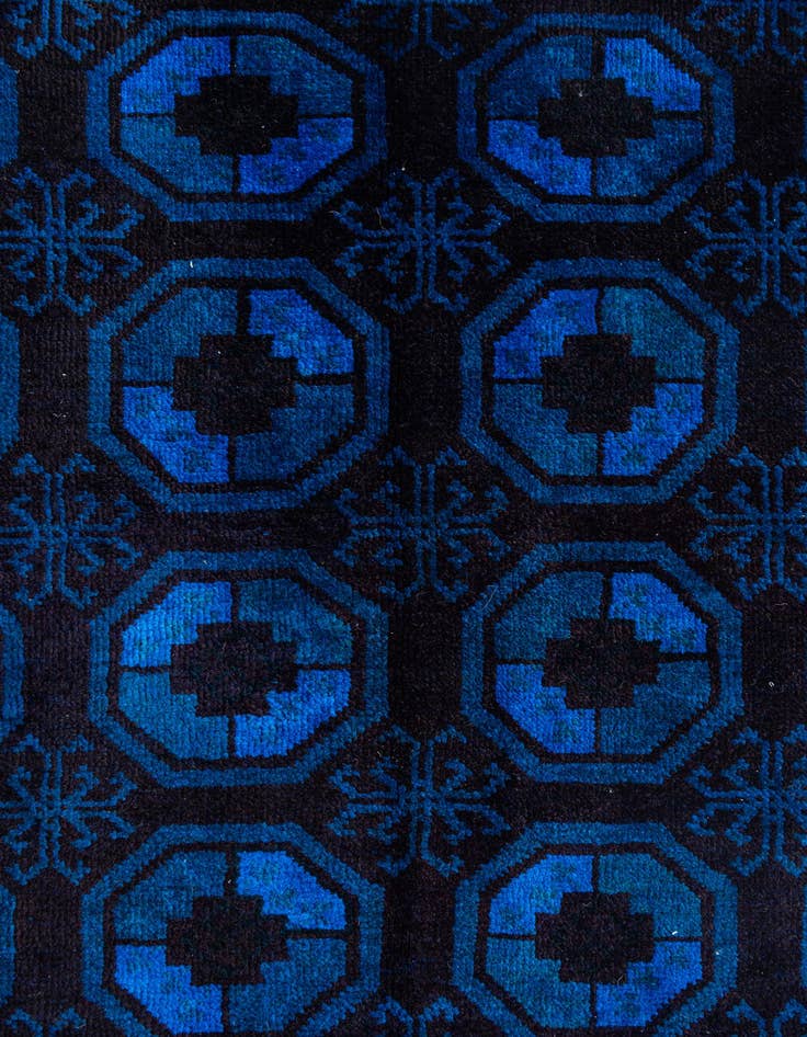 Detail image of 5' 2 x 8' 2  Hand Knotted Ultra Vintage Wool Rug