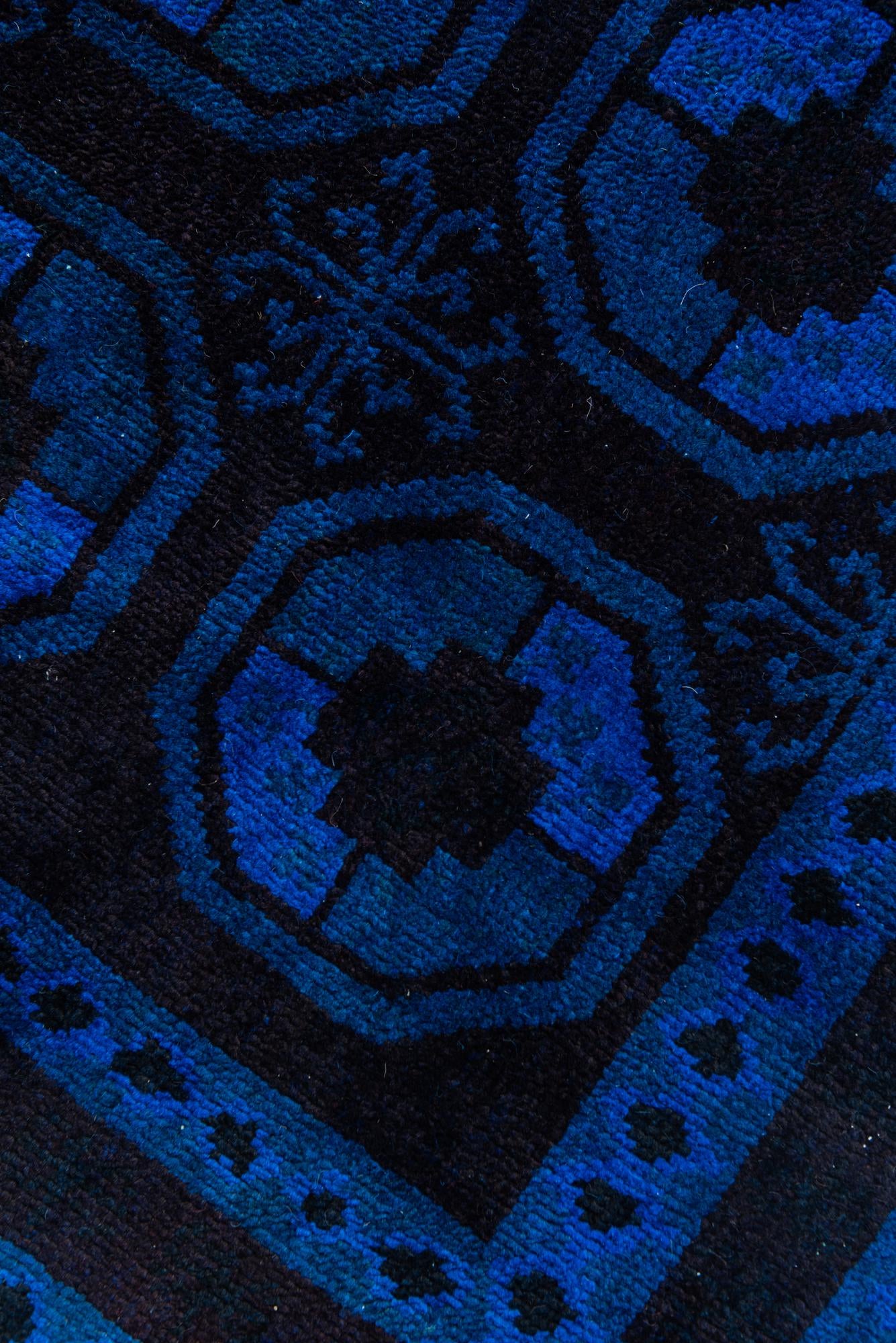 5' 2 x 8' 2 Hand Knotted Ultra Vintage Wool Rug