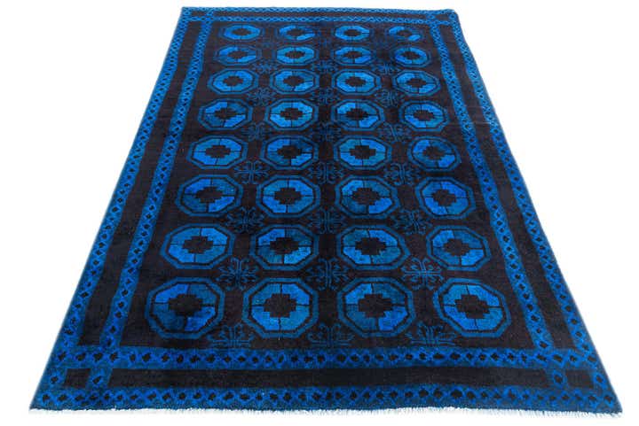 5' 2 x 8' Hand Knotted Ultra Vintage Wool Rug