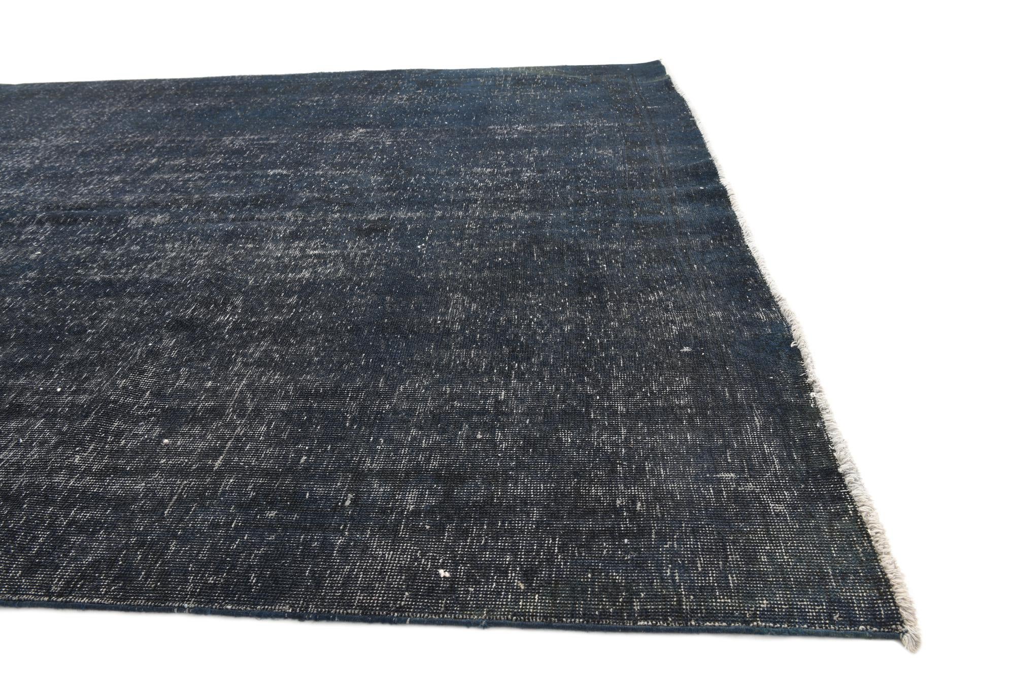 6' 7 x 9' 7 Hand Knotted Ultra Vintage Persian Wool Rug