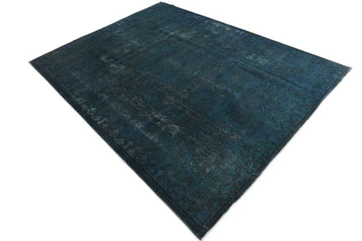 9' 6 x 12' 8 Hand Knotted Ultra Vintage Persian Wool Rug