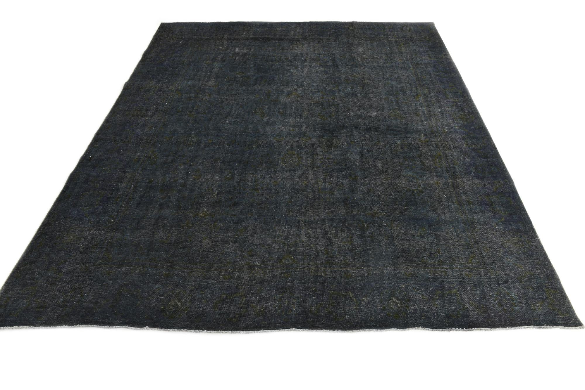 9' 4 x 11' 3 Hand Knotted Ultra Vintage Persian Wool Rug