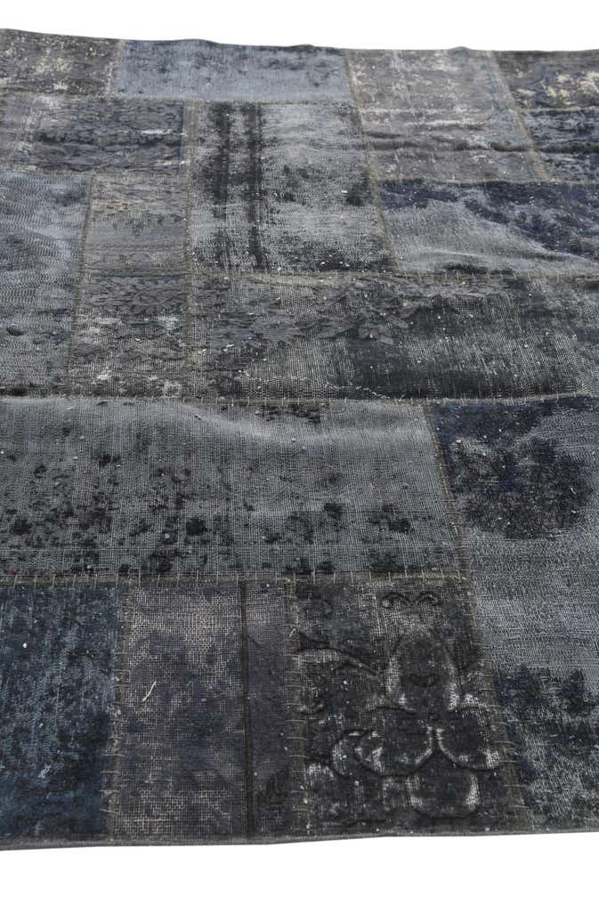 6' 9 x 9' 9 Hand Knotted Ultra Vintage Persian Wool Rug