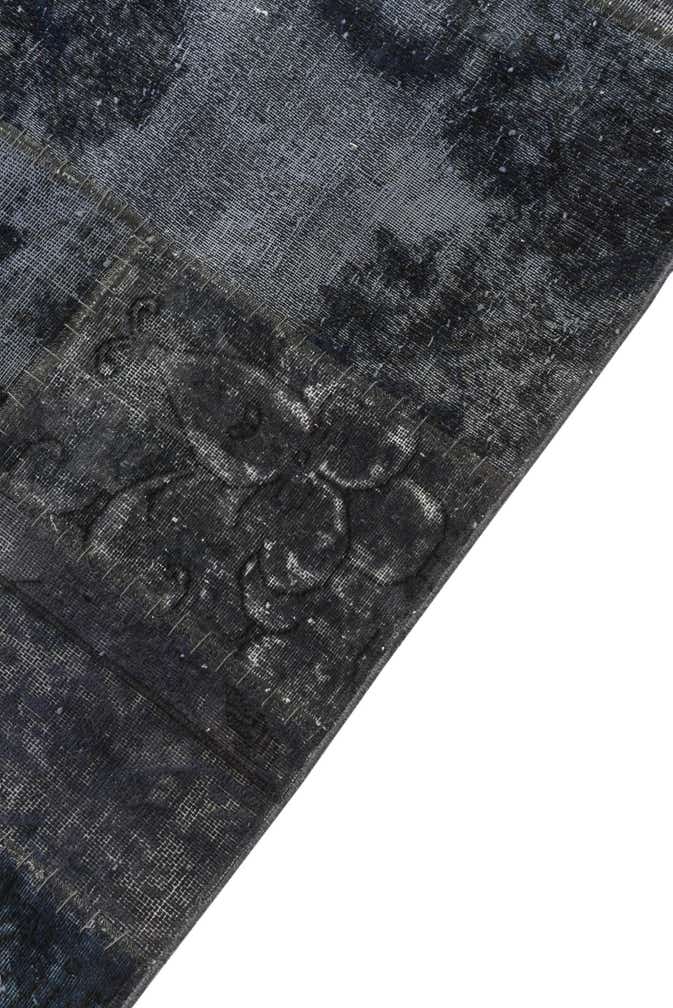 6' 9 x 9' 9 Hand Knotted Ultra Vintage Persian Wool Rug