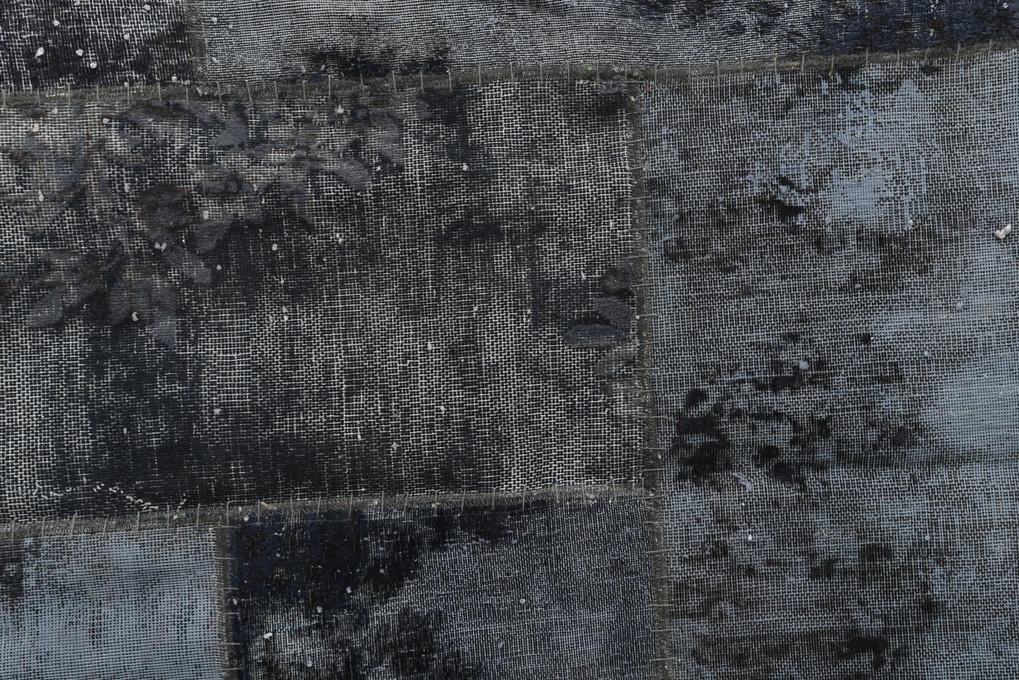 6' 9 x 9' 9 Hand Knotted Ultra Vintage Persian Wool Rug