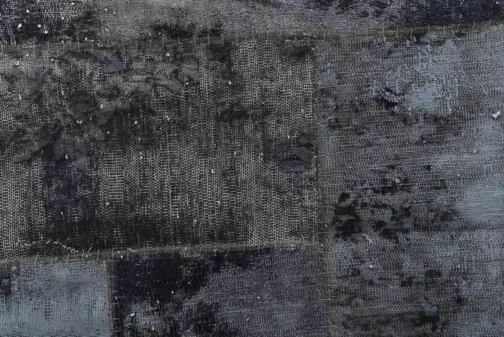 6' 9 x 9' 9 Hand Knotted Ultra Vintage Persian Wool Rug