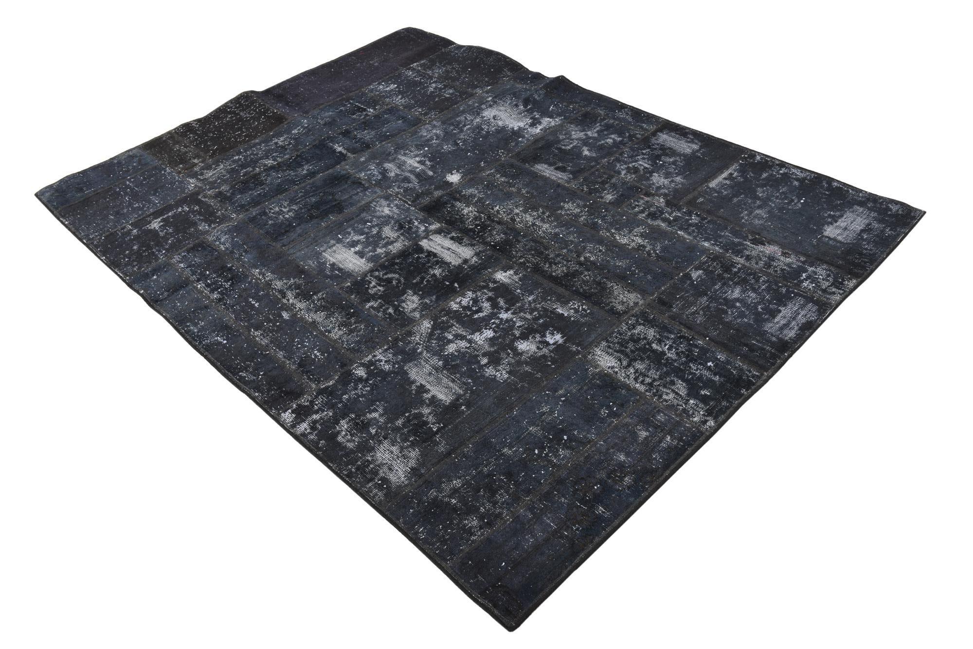 5' x 6' 9 Hand Knotted Ultra Vintage Persian Wool Rug