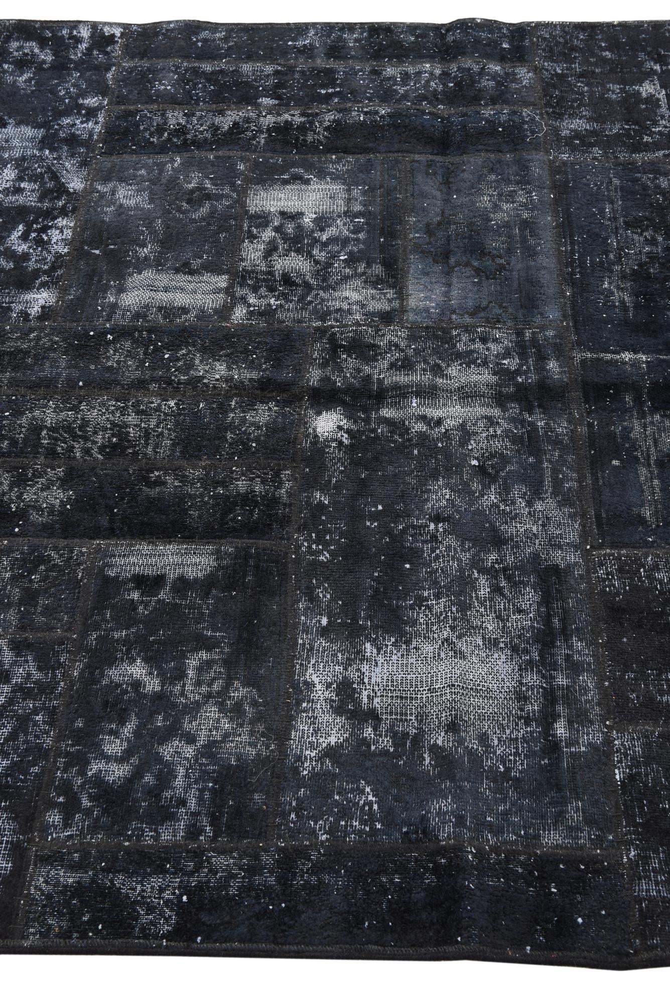 5' x 6' 9 Hand Knotted Ultra Vintage Persian Wool Rug