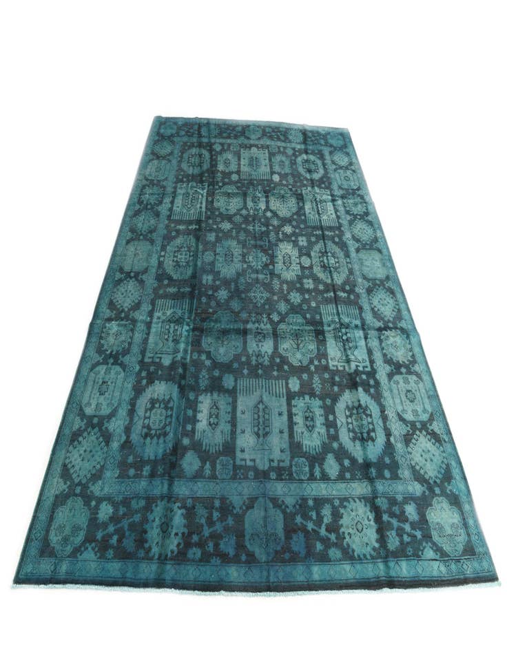 Detail image of 8' x 10' 9  Hand Knotted Ultra Vintage Persian Wool Rug