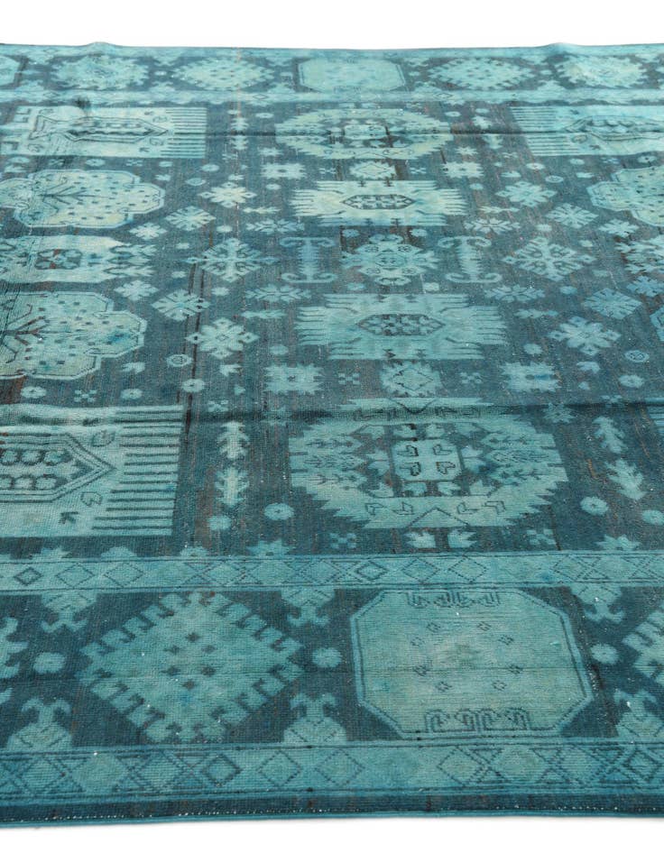 Detail image of 8' x 10' 9  Hand Knotted Ultra Vintage Persian Wool Rug