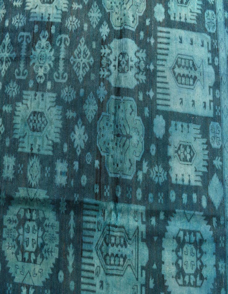 Detail image of 8' x 10' 9  Hand Knotted Ultra Vintage Persian Wool Rug