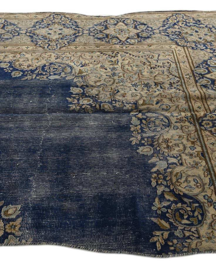 Detail image of 6' x 9' 7  Hand Knotted Ultra Vintage Persian Wool Rug