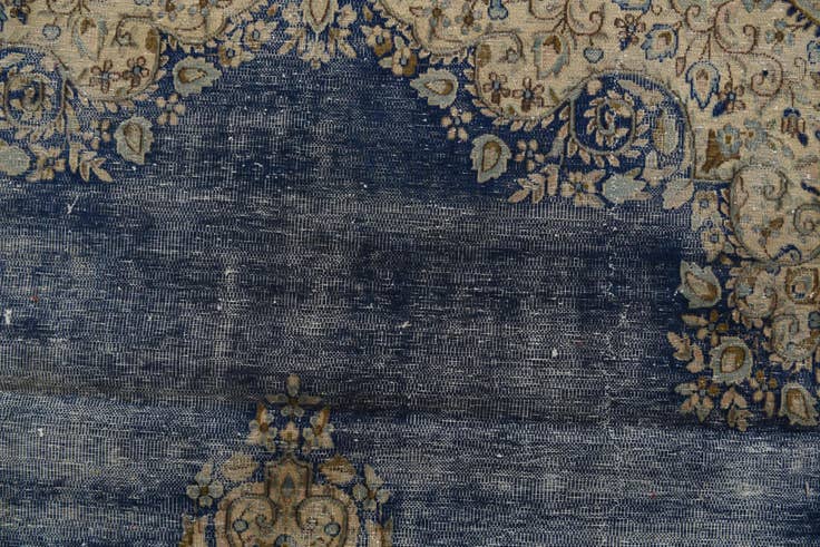 Detail image of 6' x 9' 7 Hand Knotted Ultra Vintage Persian Wool Rug