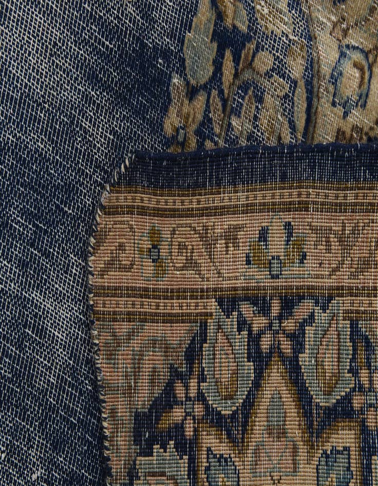 Detail image of 6' x 9' 7  Hand Knotted Ultra Vintage Persian Wool Rug