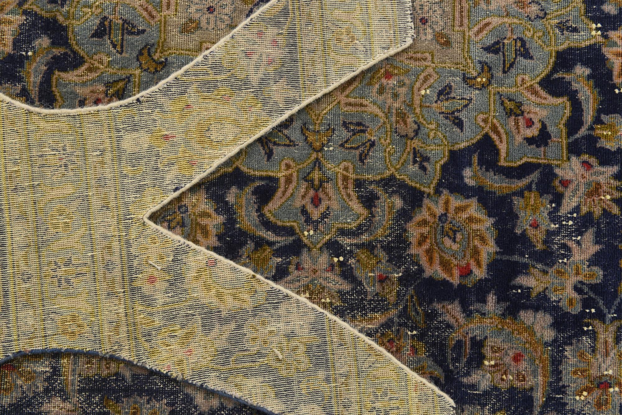 4' 2 x 6' 9 Hand Knotted Ultra Vintage Persian Wool Rug
