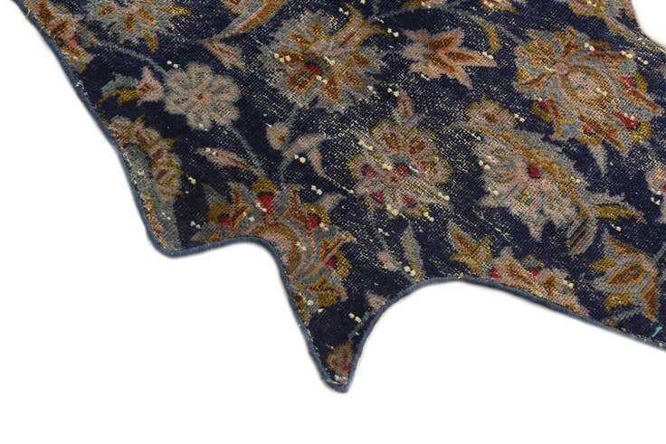 Detail image of 4' 2 x 6' 9 Hand Knotted Ultra Vintage Persian Wool Rug