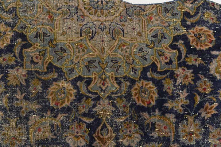4' 2 x 6' 9 Hand Knotted Ultra Vintage Persian Wool Rug