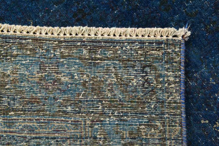 190cm x 260cm Hand Knotted Ultra Vintage Persian Wool Rug