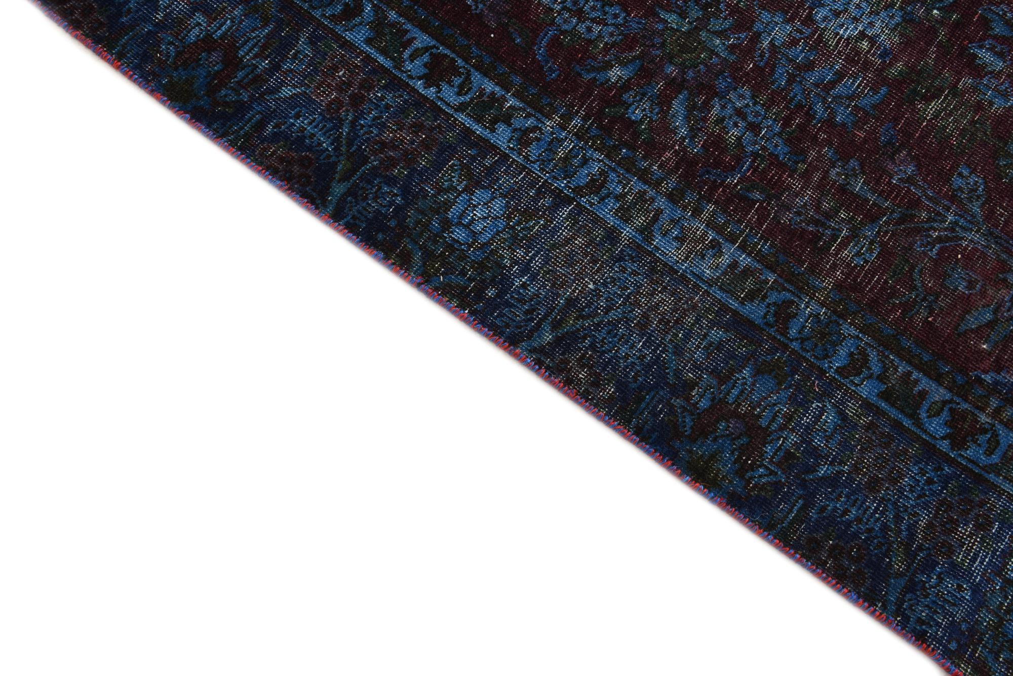 5' 9 x 9' 3 Hand Knotted Ultra Vintage Persian Wool Rug