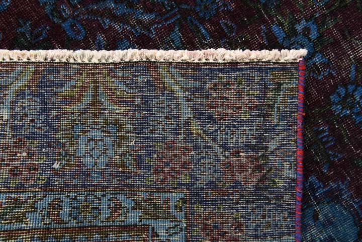 5' 9 x 9' 3 Hand Knotted Ultra Vintage Persian Wool Rug