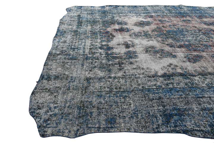 10' 1 x 11' Hand Knotted Ultra Vintage Persian Wool Rug