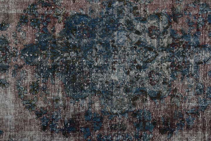 10' 1 x 11' Hand Knotted Ultra Vintage Persian Wool Rug