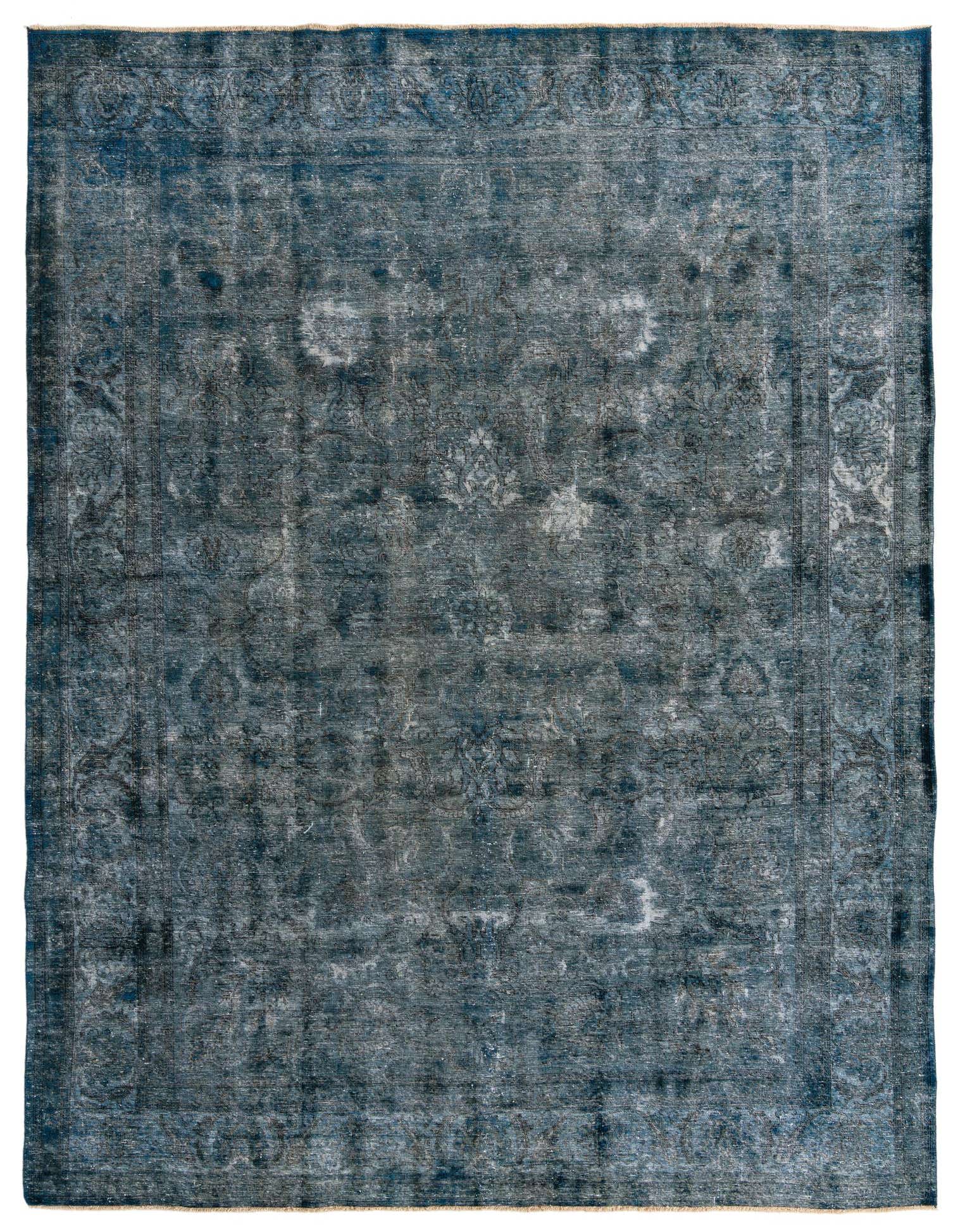 Primary image 9' 9 x 13'  Hand Knotted Ultra Vintage Persian Wool Rug