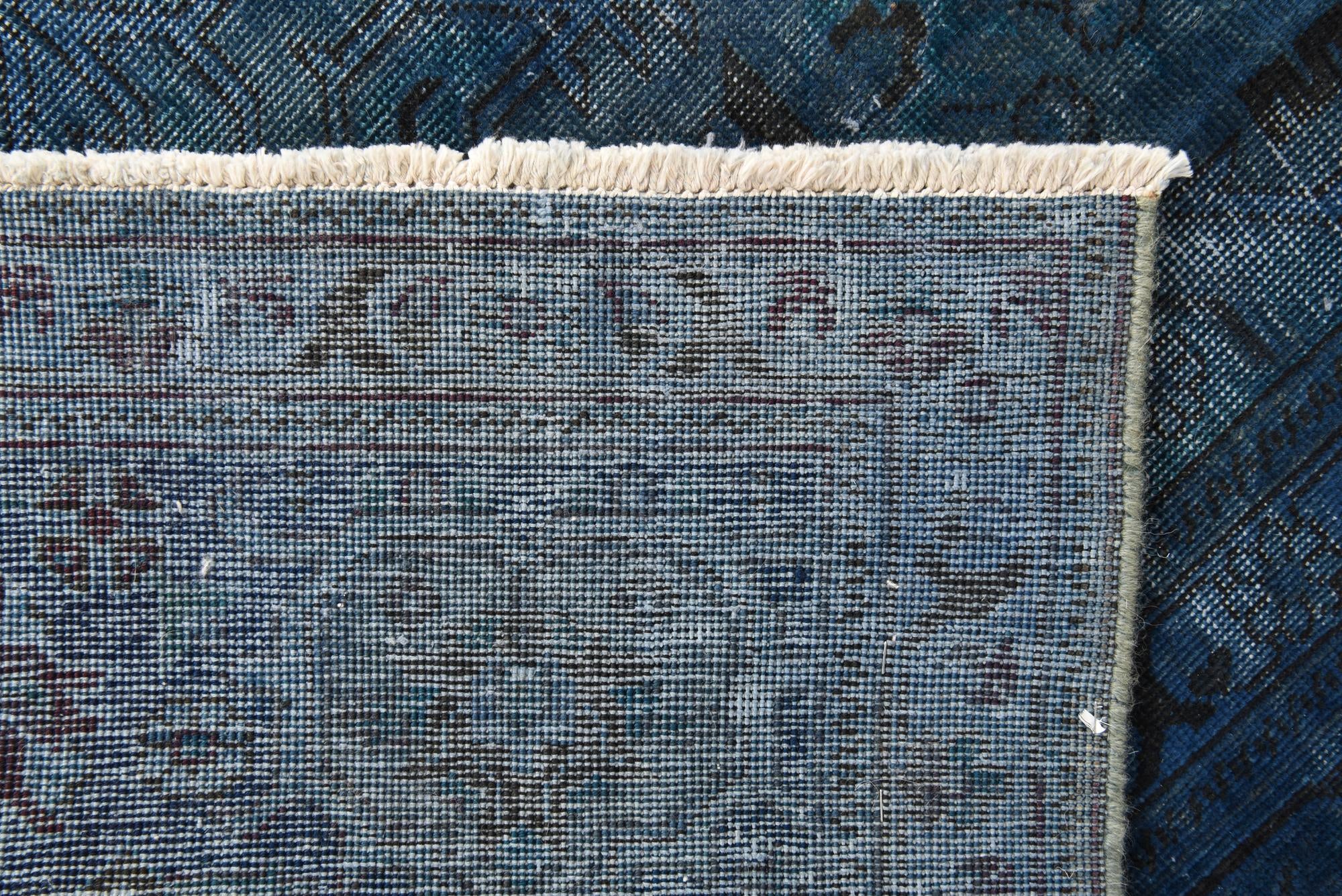 9' 3 x 12' 10 Hand Knotted Ultra Vintage Persian Wool Rug