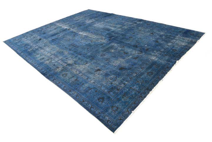 9' 3 x 12' 10 Hand Knotted Ultra Vintage Persian Wool Rug
