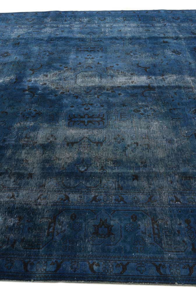 9' 3 x 12' 10 Hand Knotted Ultra Vintage Persian Wool Rug