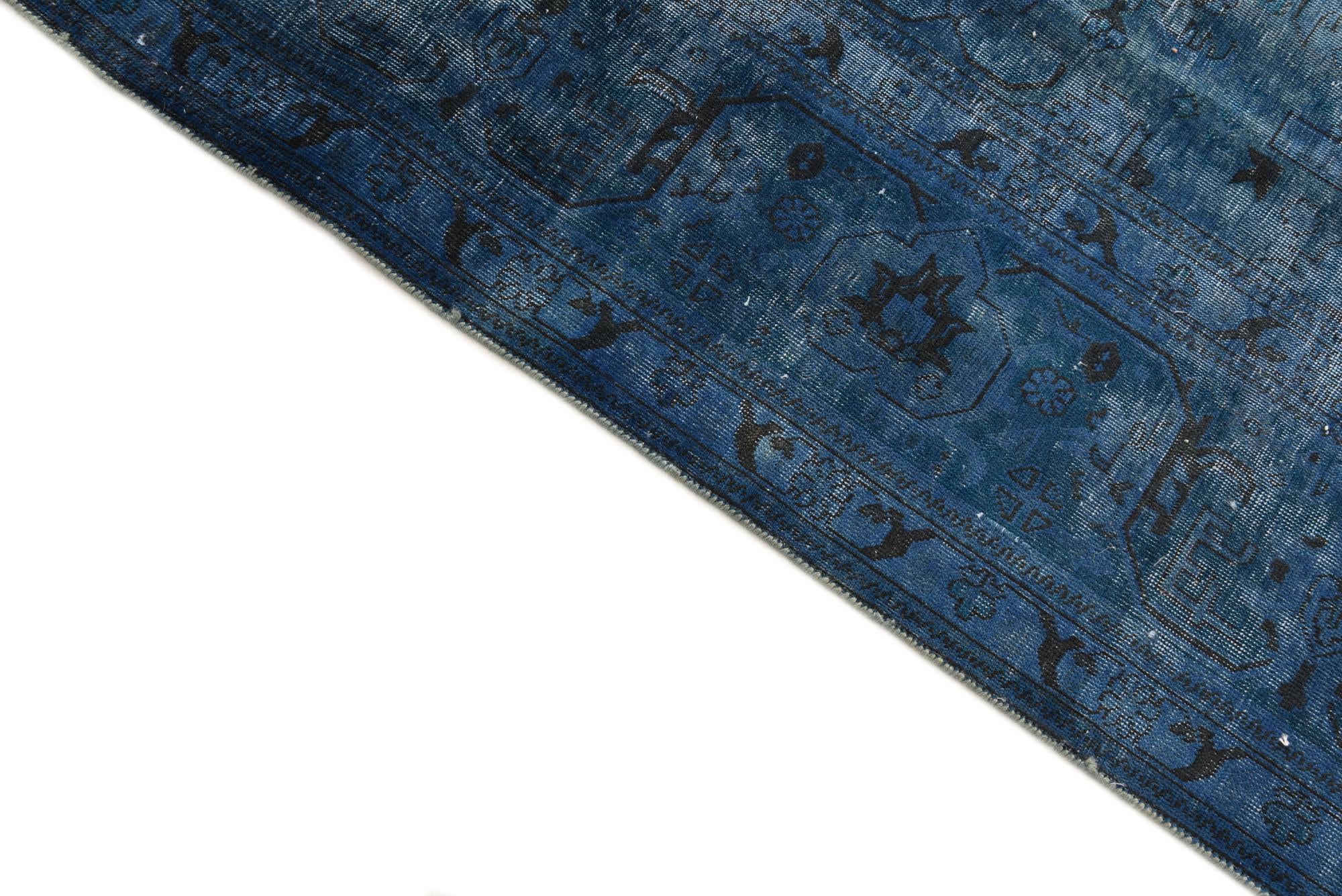 9' 3 x 12' 10 Hand Knotted Ultra Vintage Persian Wool Rug