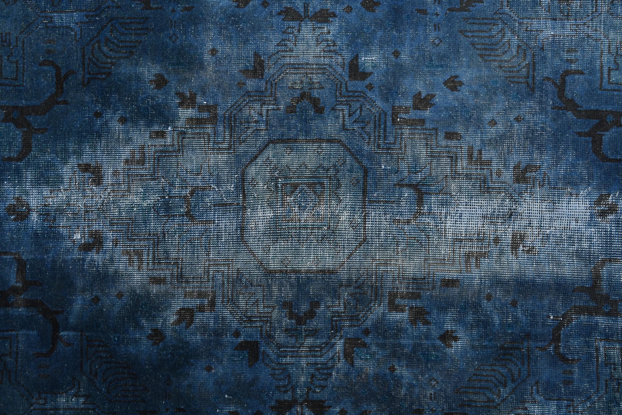 9' 3 x 12' 10 Hand Knotted Ultra Vintage Persian Wool Rug