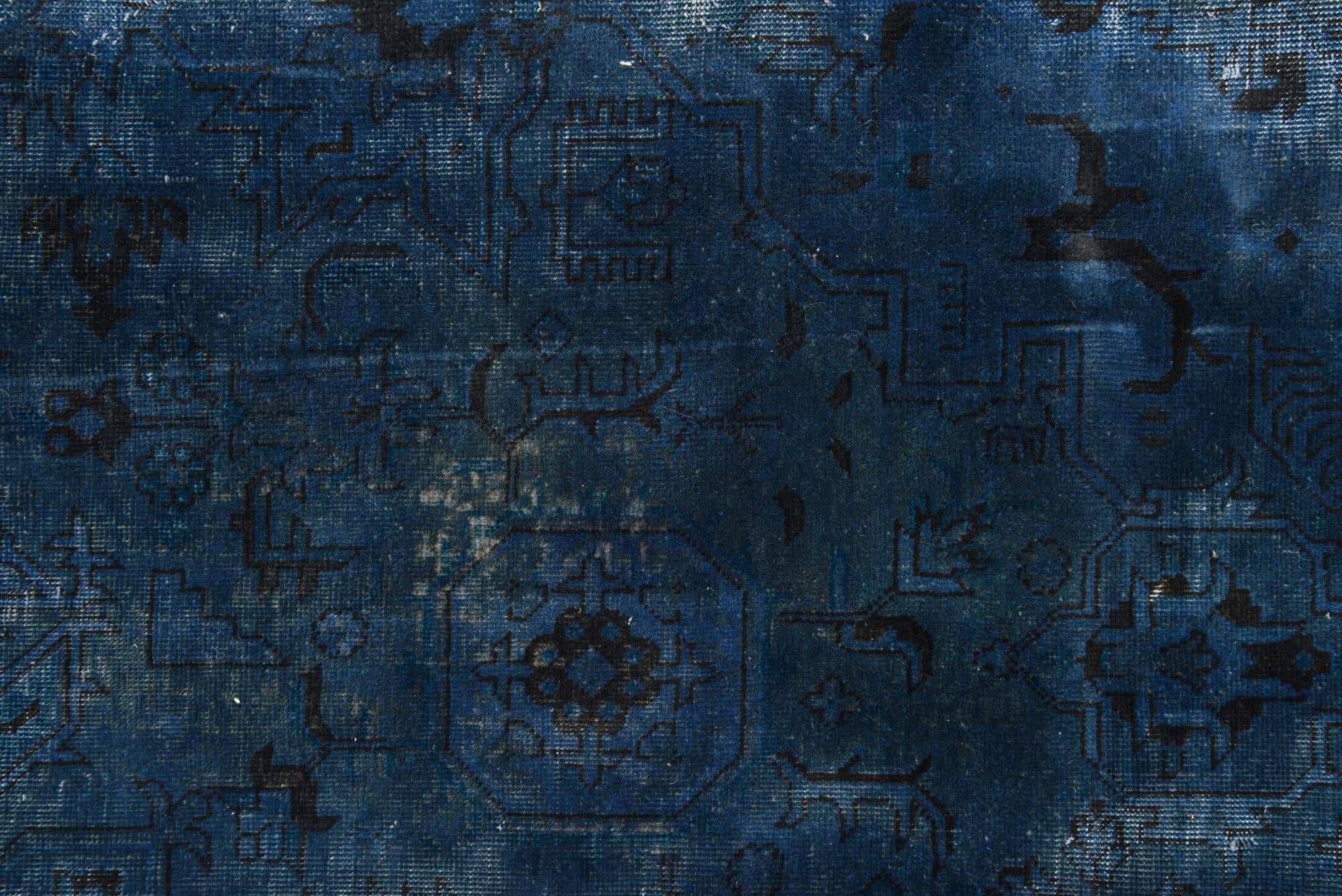 9' 3 x 12' 10 Hand Knotted Ultra Vintage Persian Wool Rug