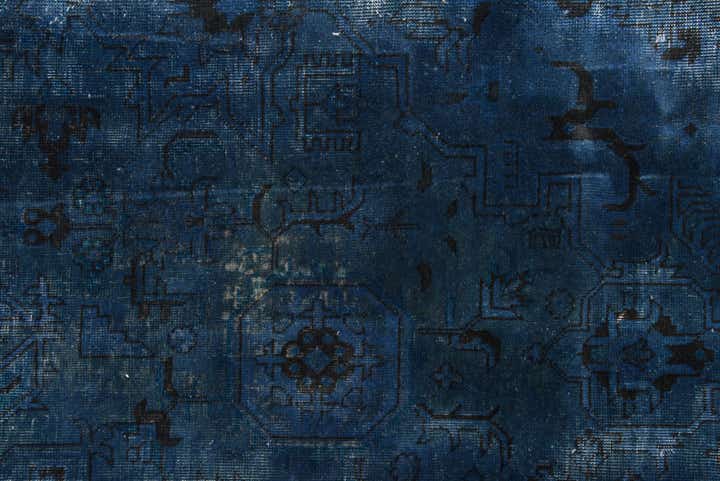 9' 3 x 12' 10 Hand Knotted Ultra Vintage Persian Wool Rug